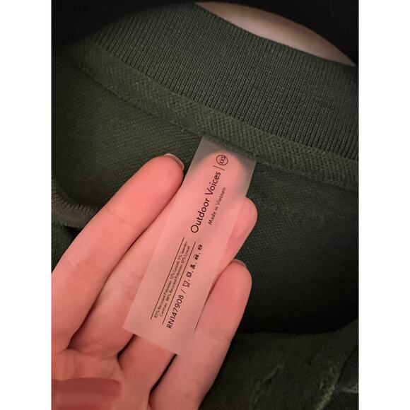 Outdoor Voices Birdie Longsleeve Polo - Picture 4 of 6